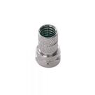 Kit c/ 10PT Conector Metal Com Rosca Rg59u Niquelado Com 30un Interneed