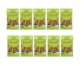 Kit c/10un Minhocas Frutas Gomets 100g