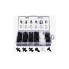 Kit C/110 Presilhas Nylon Fixação Automotiva Painéis,placas