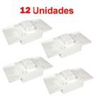 Kit C/ 12 Caixa P/ Embutir Na Laje Painel Plafon 12 Watts