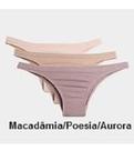 Kit C/12 Calcinha Tanga Trifil Ref.4403