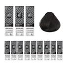 Kit C/12 Colorações Prof Color Nano 4.0 Castanho Médio