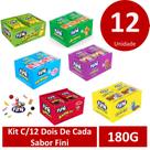 Kit C/12 Dois De Cada Sabor Fini 170G Kit C/12 Dois De Cada Sabor Fini 170G