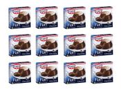 Kit c/ 12 Flan de Chocolate 40g - Dr Oetker