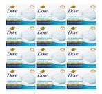 Kit C/12 Sabonete Barra Dove Esfoliação Suave 90g