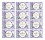 Kit C/12 Sabonete Barra Francis Lavanda E Ambar 90g