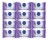 Kit C/12 Sabonete Barra Nivea Lavanda E Oleos 85g Kit C/12 Sabonete Barra Nivea Lavanda E Oleos 85g