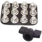 Kit c/12 Travas Chuteira aluminio 4mm - Kanxa