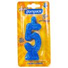 Kit c/ 12 Vela Supernumeros Bompack N5 Azul Un - Embrast