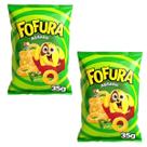 Kit C/120 Salgadinho Fofura Sabor Cebola Lucky 35g crocante