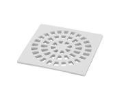 Kit c/ 12PC Grelha Plastica 100mm Branca N50 Quadrada - Krona