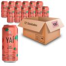 Kit c/ 12und Chá Verde YAI Sabor Frutas Vermelhas Lata 290ml