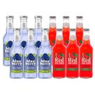 Kit c/ 12und EASY BOOZE Blueberry / Red Mint 275ml