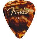Kit c/ 144 palhetas Fender Classic Celluloid Thin 351 shape Kit c/ 144 palhetas Fender Classic Celluloid Thin 351 shape