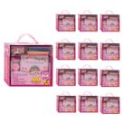 Kit C/ 15 Livro-Box - Princesas C/ Canetas E Acess. Lembrancinha Desenhos Lembrancinha