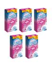 Kit c/15un pastilhas adesivas sanitaria 10g floral