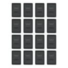 Kit C/16 Tomadas 20a Com Placa Habitat Black Fame Kit C/16 Tomadas 20a Com Placa Habitat Black Fame
