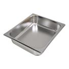 Kit C/ 17 Cubas Gastronômicas Inox Gn 1/2x100 Sem Alça