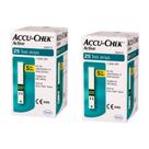 Kit c/2 Accu-Chek Active Tira 25 Unidades