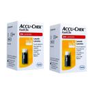 Kit c/2 Accu-Chek Fastclix 24 Lancetas Roche