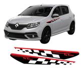 Kit C/ 2 Adesivo Carro Faixa Lateral Renault Sandero