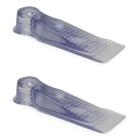 Kit C/2 Aparador De Silicone Trava Portas Prendedor De Porta