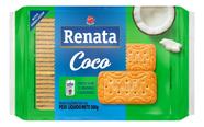 Kit c/ 2 Biscoito Coco Renata Pacote 360g Kit c/ 2 Biscoito Coco Renata Pacote 360g