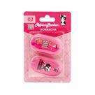 Kit C/2 Borrachas Rebecca Bonbon Material Escolar Cores Sortidas