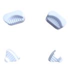 Kit C 2 Borrachas Traseiras E Dianteiras P Reta Industrial