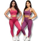 Kit c/ 2 CALÇAS LEG Legging BASICA Cintura Alta Fitness Treino Casual Corrida Academia 1031 Kit c/ 2 CALÇAS LEG Legging BASICA Cintura Alta Fitness Treino Casual Corrida Academia 1031