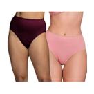 Kit c/2 Calcinha Alta Ultraleve 057401 DeMillus Sem Costura