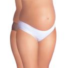 Kit c/ 2 Calcinhas Gestante Love Secret (42301) Branco/Chocolate