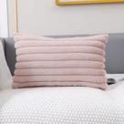 KIT C/ 2 CAPAS P/ ALMOFADA EM PELUCIA WAVE SOFT 2 Lados - 30X60 CM