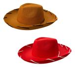 Kit C/ 2 Chapéus Toy Story E Jessie Adulto Cosplay