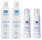 Kit c/2 Clean UP e 2 Espuma de Limpeza PH Neutro Nativus Care - Micro e Tebori