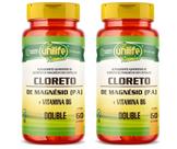 Kit C/2 Cloreto De Magnésio Pa + Vit B6 800mg 60Caps Unilife Kit C/2 Cloreto De Magnésio Pa + Vit B6 800mg 60Caps Unilife