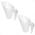 Kit c/2 Concha Plástica p/ Cereais Grãos Temperos Ração 1,8l