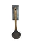 Kit c/ 2 Concha Silicone Cabo Madeira 30cm