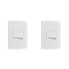 Kit C/2 - Conjunto Peesa Alfa 1502A 1 Interruptor Simples... Kit C/2 - Conjunto Peesa Alfa 1502A 1 Interruptor Simples...