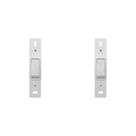 Kit C/2 - Conjunto Perlex''Branca''Sem Placa(1Paralelo) 2...