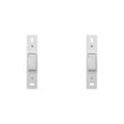 Kit C/2 - Conjunto Perlex''Branca''Sem Placa(1Paralelo) 2...