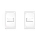 Kit C/2 - Conjunto Pial Pop 1Paralelo 10A Lgx020 Branco