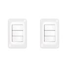 Kit C/2 - Conjunto Pial Pop 3Simp Lgx111 Branco