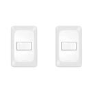 Kit C/2 - Conjunto Pial Pop Modulo Com Placa 4X2 - 1 Simp...