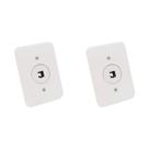 Kit C/2 - Conjunto Radial Pollar 1402025 1Tomada Fone Rj45 Kit C/2 - Conjunto Radial Pollar 1402025 1Tomada Fone Rj45
