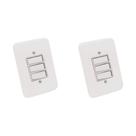 Kit C/2 - Conjunto Radial Pollar 1901004 3 interruptores ...