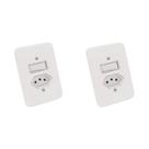 Kit C/2 - Conjunto Radial Pollar 1901118 1 Interruptor Si... Kit C/2 - Conjunto Radial Pollar 1901118 1 Interruptor Si...
