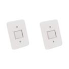 Kit C/2 - Conjunto Radial Pollar 1901178 1 Interruptor Bi...