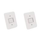 Kit C/2 - Conjunto Radial Pollar 1901178 1 Interruptor Bi...