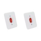 Kit C/2 - Conjunto Radial Pollar 1901376 1Tomada 20A Verm...
